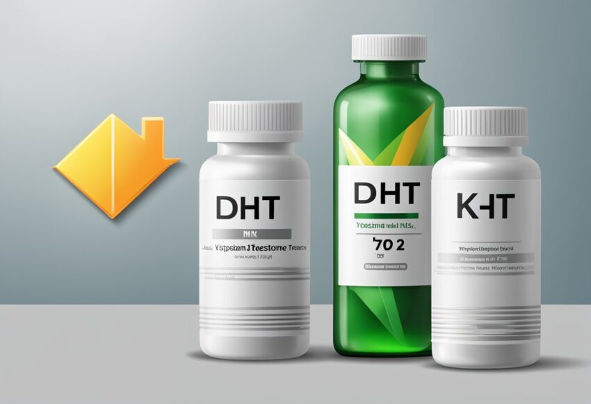 Vitamin K2 MK 7 lowers DHT and maybe testosterone too