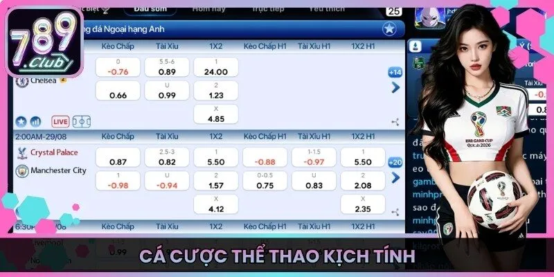 Cá cược thể thao kịch tính